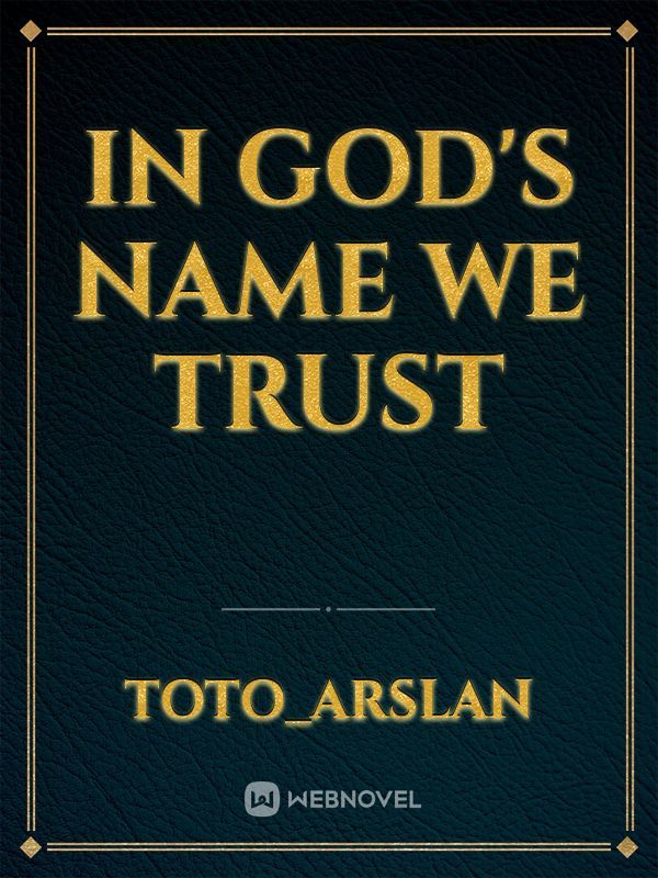 in God's name we Trust
