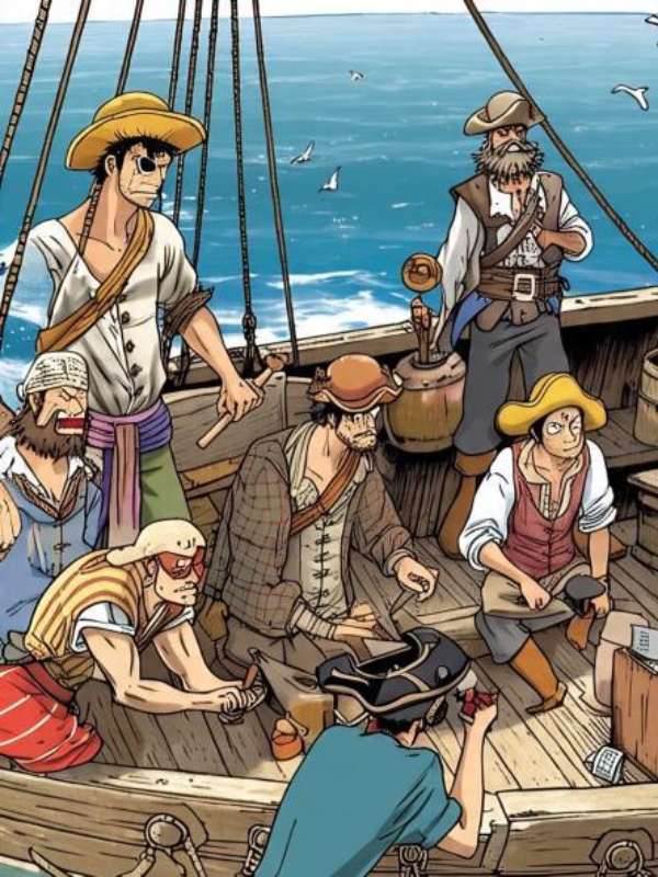 One Piece pirates salty life
