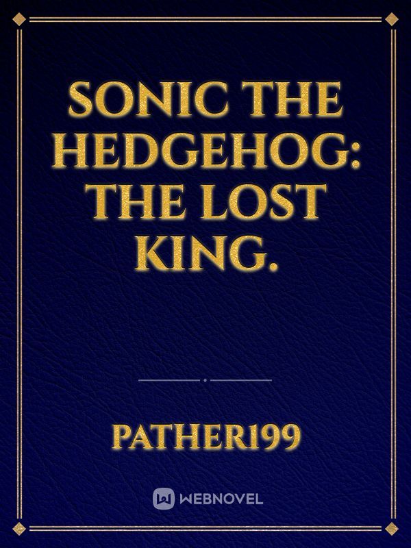 sonic the hedgehog: the lost king.