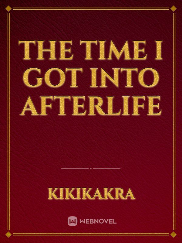 The Time I got Into Afterlife