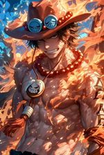 One Piece: Chopping Ace Back to Foosha Village at the Start