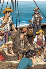 One Piece pirates salty life