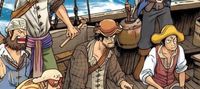 One Piece pirates salty life