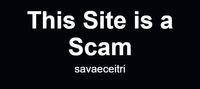 This Site is a Scam